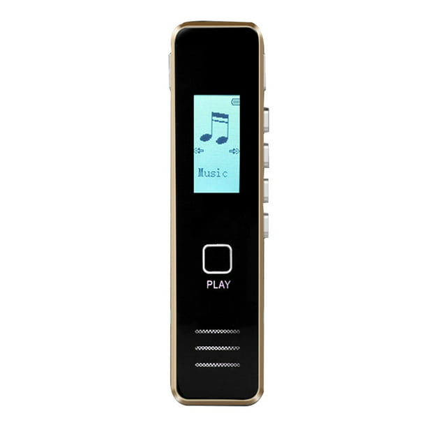 16GB Digital Voice Recorder MP3 Player Noise Reduction Recording Pen 2HD